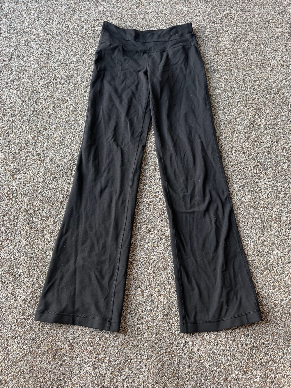 Lululemon Groove Pant Size 6 Black Luon Flare Bootcut Yoga Pants Older Vintage